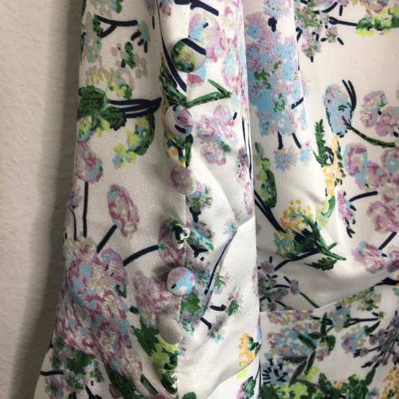 Foxiedox Asymmetrical Floral Skirt - Picture 5 of 7